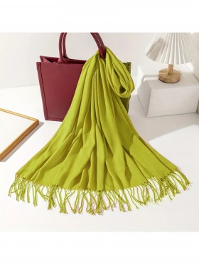 SOLID SHALW SCARF BLEND